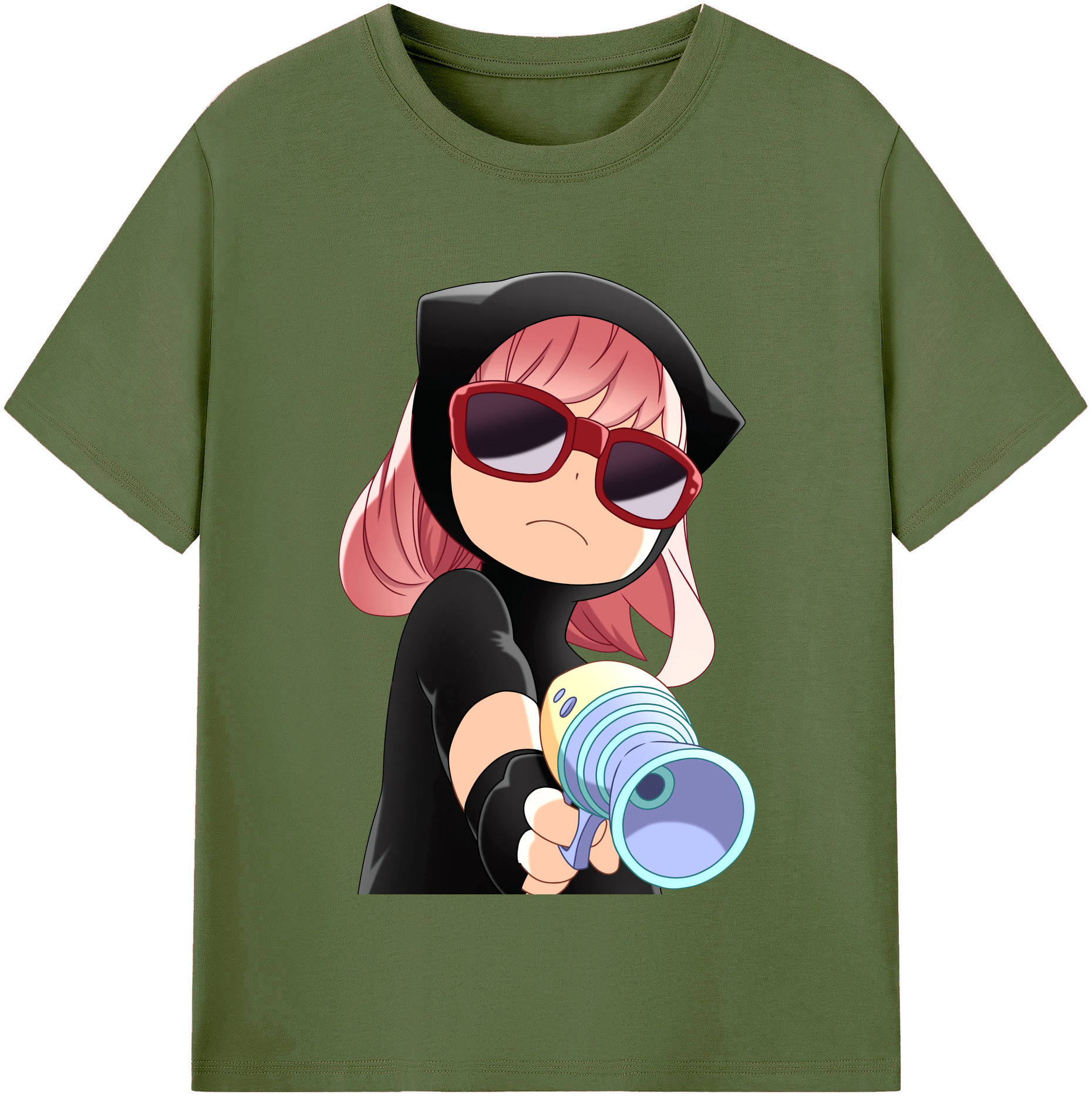 （画像用） SPY×FAMILY间谍家家酒 綿100％半袖Tシャツ（フロントプリント）